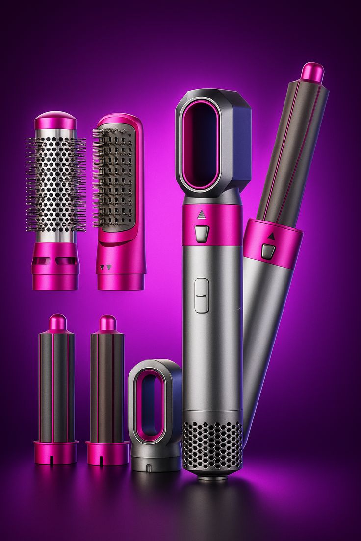 cepillo  de cabello 5 en 1