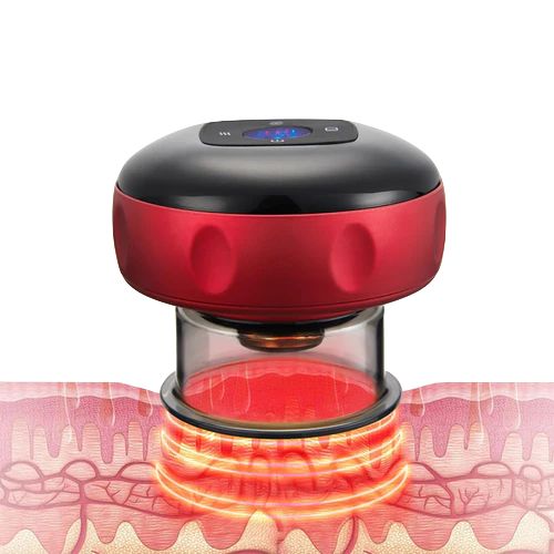 Masajeador eléctrico con ventosa